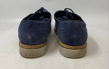 Load image into Gallery viewer, Cole Haan Mens Grand Horizon C12455 Navy Blue Suede Oxford Dress Shoes Size 12M
