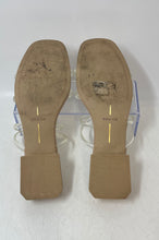 Load image into Gallery viewer, Dolce Vita Womens Hapi Clears &amp; Beige Block Slide Sandals No Size 10 Inches
