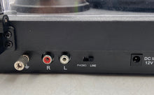 Load image into Gallery viewer, Crosley C6B-BK Belt Drive Two-Speed Bluetooth Turntable Record Player Not Tested
