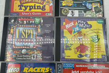 Load image into Gallery viewer, Lot Of 9 Pcs Assorted Multicolor Mixed Variety Action Video CD Games

