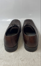 Load image into Gallery viewer, Kenneth Cole Mens Brown Leather Lace-Up Square Toe Derby Dress Shoes Size 13
