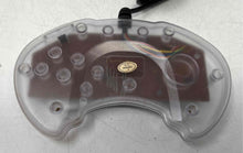 Load image into Gallery viewer, High Frequency Sega Genesis 6 Clear Button Wired Gamepad Controller Not Tested

