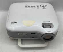 Load image into Gallery viewer, NEC Model VT670 White Desktop Portable Home Theater Projector Not Tested
