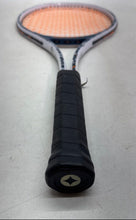 Load image into Gallery viewer, Spalding Denim Full-Cut White And Orange Sporting Equipment Tennis Racquet
