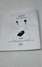Load image into Gallery viewer, Buhel Universal Bluetooth D06 Built-In Microphone Headset Open Box Not Tested
