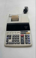 Load image into Gallery viewer, Sharp EL-1197PIII White Heavy Duty Color Printing Desktop Calculator Not tested
