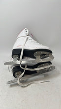 Load image into Gallery viewer, Skate By Jackson Kids White Pink Lace-Up Ankle Winter Ice-Skates Size 1
