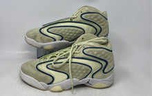 Load image into Gallery viewer, Nike Womens Air Jordan OG Green Blue Lace-Up Mid Top Basketball Shoes Size 8.5
