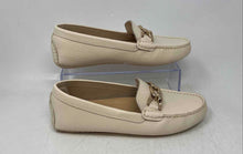 Load image into Gallery viewer, Alex Marie Womens Darla Beige Gold Leather Slip-On Loafer Shoes Size 6.5M
