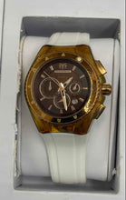 Load image into Gallery viewer, Authentic TechnoMarine Women's Gold-Tone Watch With Box
