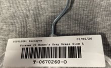 Load image into Gallery viewer, Forever 21 Womens Gray Ribbed Sleeveless Round Neck Tank Dress Size Large
