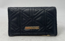 Load image into Gallery viewer, Adrienne Vittadini Womens Black Multiple Card Pockets Snap Bi-Fold Wallet
