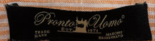 Load image into Gallery viewer, Pronto Uomo Mens Orange Linen Long Sleeve Collared Button-Up Shirt Size 3X

