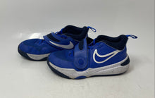 Load image into Gallery viewer, Nike Boys Team Hustle D11 DV8994-400 Blue Lace-Up Low Top Sneakers Shoes Size 1Y
