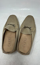 Load image into Gallery viewer, Carro Mens Beige Leather Slip-On Driving Loafer Shoes Size EUR 45
