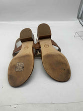 Load image into Gallery viewer, Michael Kors Womens Flat Brown Sandal Size 7.5
