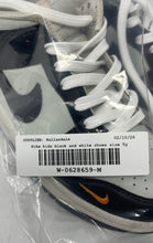 Load image into Gallery viewer, Nike Boys Dunk Low FN7784-001 Black White Leather Sneakers Shoes Size 5Y
