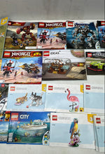 Load image into Gallery viewer, Lot Of Assorted Lego Multicolor Mixed Variety Manuals Instruction Books In Bag
