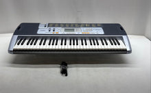 Load image into Gallery viewer, Casio LK-110 Gray 61-Key Portable Beginner Electronic Keyboard Not Tested
