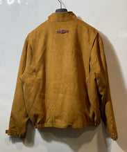 Load image into Gallery viewer, Classy Rider Mens Brown Long Sleeve Pockets Full-Zip Bomber Jacket Size Large
