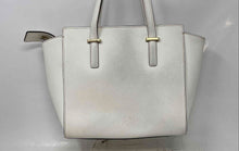 Load image into Gallery viewer, Kate Spade New York Womens White Inner Pocket Bottom Studs Satchel Handbag
