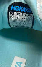 Load image into Gallery viewer, Hoka One One Womens Rincon 4 1155131 FTRS White Light Blue Running Shoes Sz 9.5B
