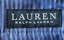 Load image into Gallery viewer, Lauren Ralph Lauren Mens Blue Flat Front Slash Pockets Dress Pants Size 36Wx32L
