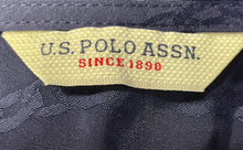 Load image into Gallery viewer, U.S. Polo Assn. Womens Blue Round Neck Sleeveless Mini Dress Size 34
