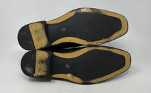 Load image into Gallery viewer, Adolfo Mens Black Regal Leather Slip-On Loafer Shoes Size 10
