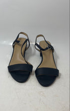 Load image into Gallery viewer, Naturalizer Womens Black Open Toe Block Ankle Strap Sandals Size 8.5
