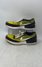 Load image into Gallery viewer, Nike Kids Waffle One DO5868-700 Yellow Black Lace-Up Sneaker Shoes Size 6Y
