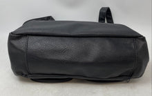 Load image into Gallery viewer, The Sak Womens Black Pebbled Leather Double Handle Zip Top Lined Shoulder Bag
