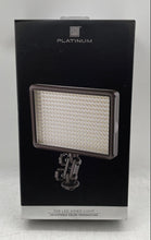 Load image into Gallery viewer, Platinum 308 PT-DVL308C2 LED Video Light With Accessories In Box Not Tested
