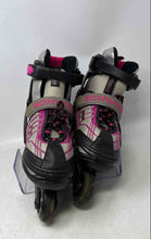 Load image into Gallery viewer, Schwinn Girls Purple Black Adjustable Buckle Beginners Inline Skates Size 5-8
