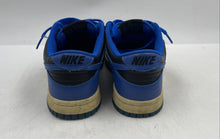 Load image into Gallery viewer, Authentic Nike Boys Dunk Low CW1590-001 Blue Black Lace-Up Sneaker Shoes Sz 4.5Y
