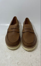 Load image into Gallery viewer, Cole Haan Mens Brown Leather Moc Toe Slip-On Penny Loafer Shoes Size 8.5M
