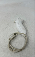 Load image into Gallery viewer, Nintendo Wii Nunchuk RVL-004 White Analog Stick Wired Controller Untested

