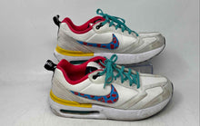 Load image into Gallery viewer, Nike Boys Air Max Dawn White Yellow Green Red Lace-Up Sneakers Shoes Size 7Y
