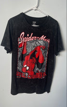 Load image into Gallery viewer, C-Life Group Mens Black Marvel Spider-Man Wall Crawler Graphic T-Shirt Size M
