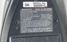 Load image into Gallery viewer, Sony Model SRS-BTM8 Black Portable Bluetooth Wireless Speaker System Not Tested
