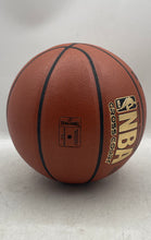 Load image into Gallery viewer, Spalding Brown Composite Leather Cross Court Indoor Outdoor Basketball Ball
