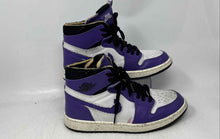 Load image into Gallery viewer, Nike Mens Air Jordan 1 High Zoom White Purple Sneakers Shoes Size 8.5
