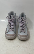 Load image into Gallery viewer, Nike Kids Blazer Mid '77 DA4086-010 White Silver Lace-Up Sneaker Shoes Size 6Y
