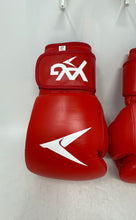Load image into Gallery viewer, YAG Mens Red Leather Punching Sparring Beginners Training 12oz Boxing Gloves
