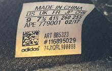Load image into Gallery viewer, Adidas Womens Flashback BB5323 Black White Lace-Up Running Shoes Size 9
