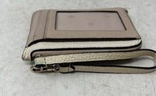 Load image into Gallery viewer, Kate Spade New York Womens Beige Leather Credit Card Holder Wallet
