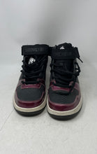 Load image into Gallery viewer, Above The Rim Mens Black Leather Lace-Up Mid Top Sneaker Shoes Size 13
