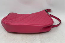 Load image into Gallery viewer, Nine West Womens Pink Inner Pockets Quilted Shoulder Hobo Handbag

