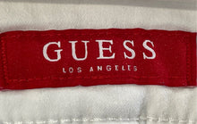 Load image into Gallery viewer, Guess Womens White Denim Pockets Stretch Skinny Leg Jeans Size 26
