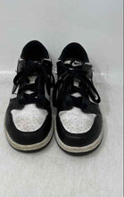 Load image into Gallery viewer, Nike Boys Dunk Low Panda Black White Leather Lace-Up Sneaker Shoes Size 3Y
